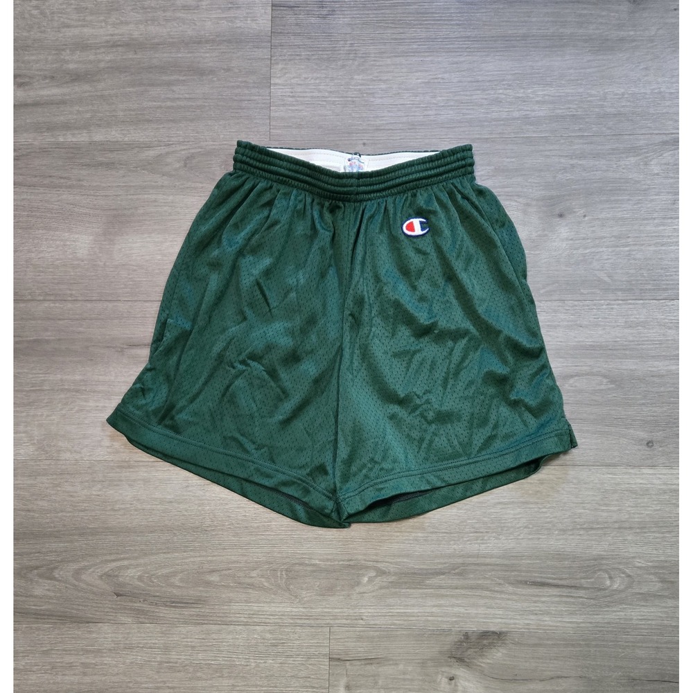 Vintage 90s Champion Notre Dame Fighting Irish Mesh Shorts Small Football - Picture 2 of 10